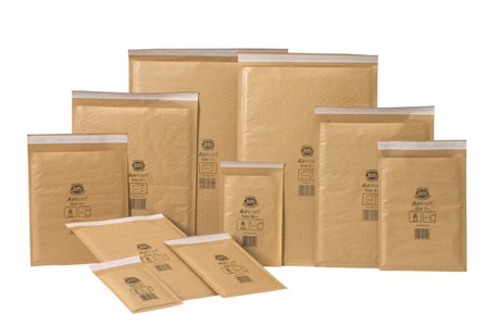 Jiffy Airkraft Gold Bubble Envelopes