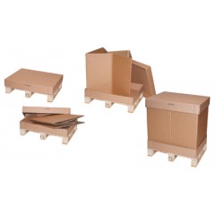 Heat Treated Pallet Containers